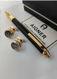 A set of Aigner pen and cuff