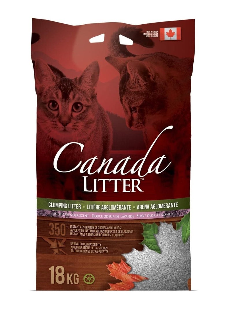 High Absorb Lavender Cat Litter 18Kg