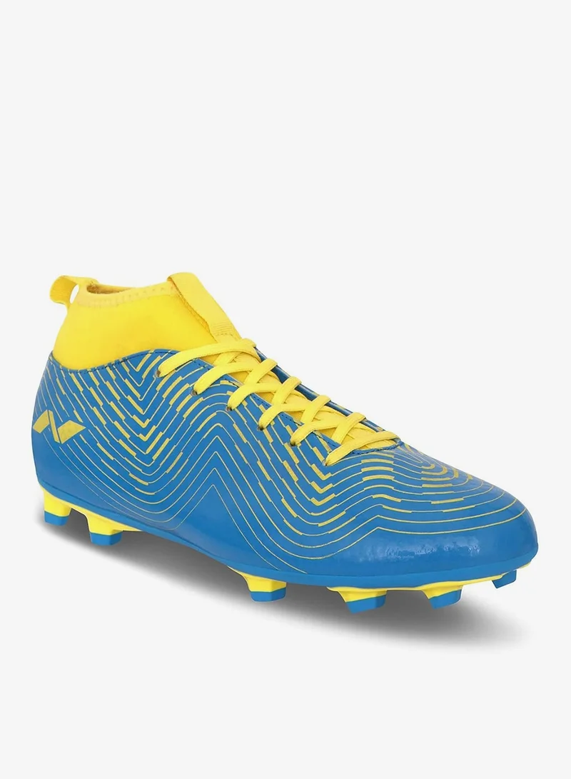 نيفيا Men's Aster Blue/Yellow Football Shoes