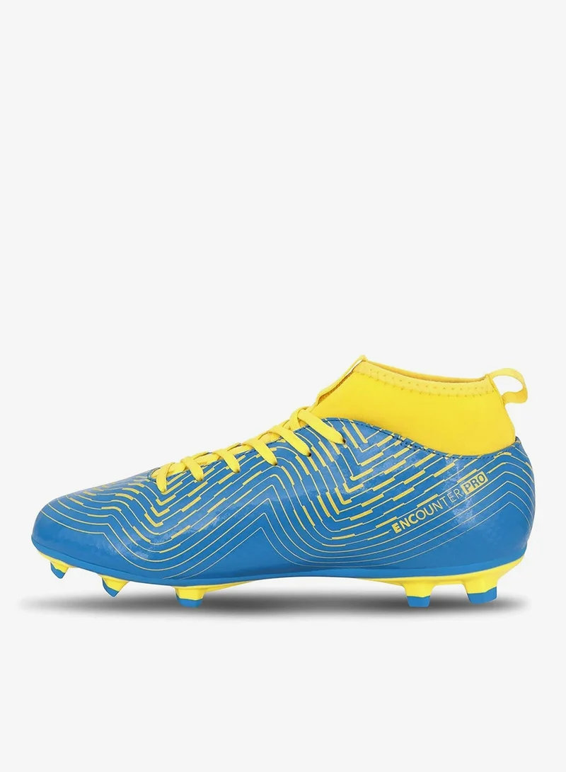 Nivia  Men's Aster Blue/Yellow Football Shoes for Men | Best Price UAE