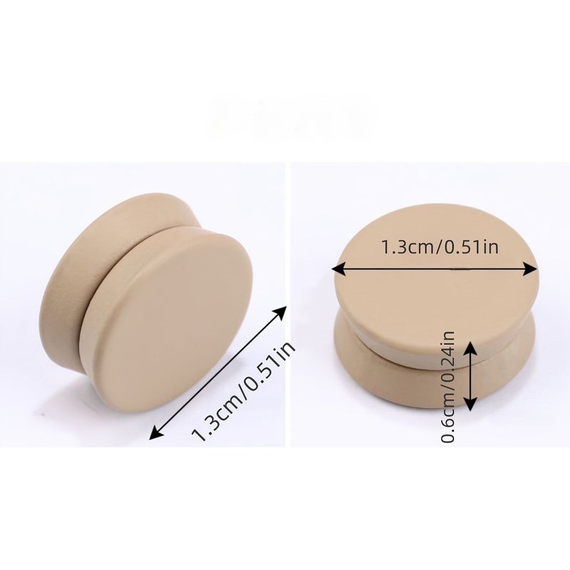 Black Magnetic Clip For Shirts Collars Scarves Fasteners Flat Detachable - Image 3