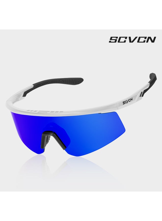 SCVCN Outdoor Riding Glasses Windproof Sunglasses UV-proof Sports Bike Integrated Fashion - Image 1