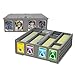 BCW Collectible Card Bin 2Pack Gray Holds 3200 Cards Each Includes 4 Dividers Storage for Pokmon MTG Sports Cards - Image 3