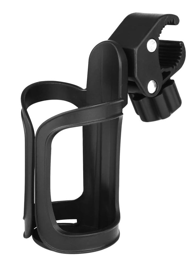 Generic Bike Cup Holder, Bike Water Bottle Holders, Universal 360 Degrees Rotation Cup Holder for Bicycle, Stroller, Scooter, Walker, Wheelchair, Bike Bottle Holders for Kids Adults, 1 Pack  - Image 1