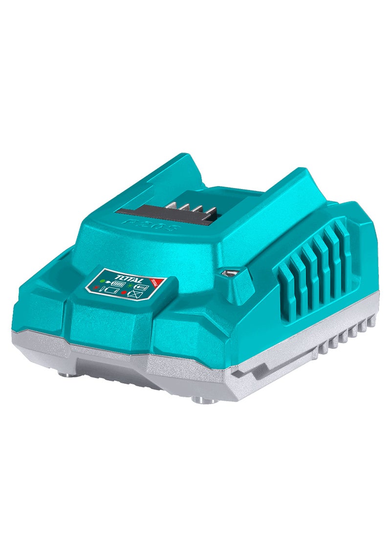TOTAL 20V fast charger, 20V battery charger, battery charger base - Image 1