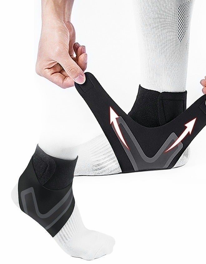 1 Pair Ankle Brace for Women & Men - Breathable Comfortable Adjustable Ankle Wrap, Ankle Support for Running, Basketball, Achilles, Minor Sprains, Joint Pain Relief, Injury Recovery，Multiple sizes available - Image 1