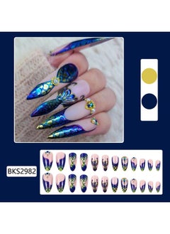 BKS2982 French-style Diamond Nail Sticker