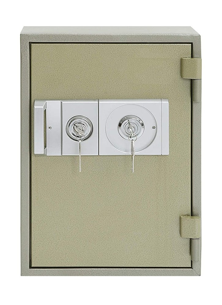 SILA - Safe Box Locker with 2 Keys Deposit Security Box Money Safety Cabinet Fire Resistant for Home & Office 60KL-56KG - Image 1