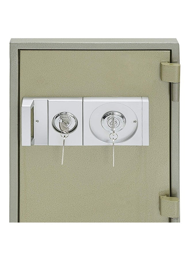 SILA - Safe Box Locker with 2 Keys Deposit Security Box Money Safety Cabinet Fire Resistant for Home & Office 60KL-56KG - Image 1