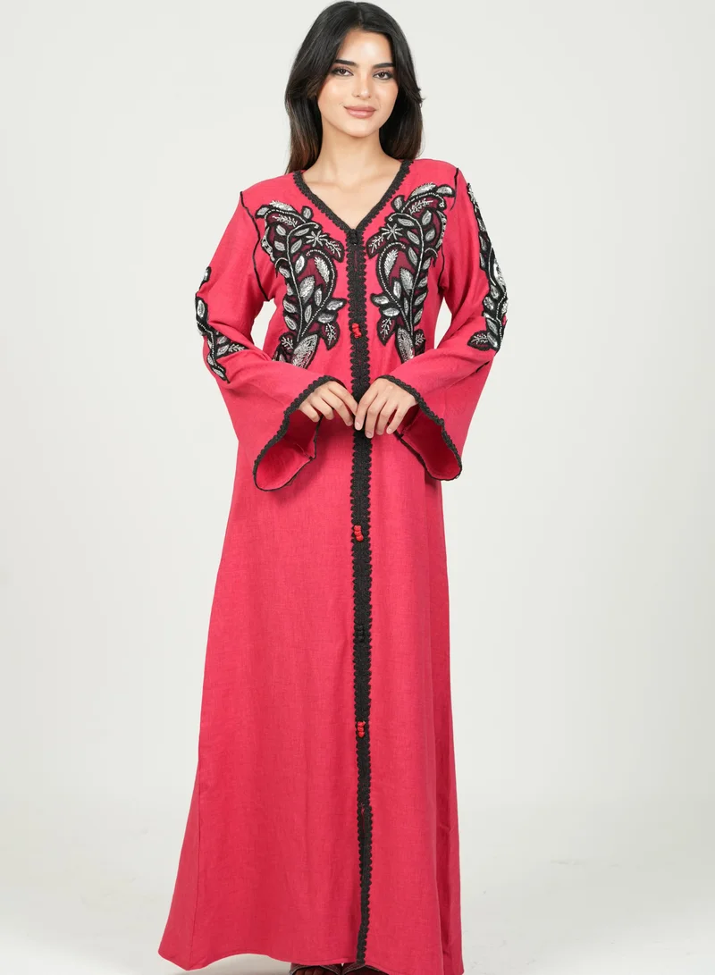 AL BENT AL SHARQIEH embroidred jalabiya dress