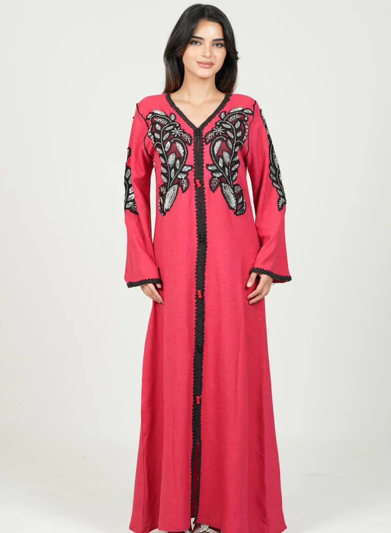 AL BENT AL SHARQIEH embroidred jalabiya dress
