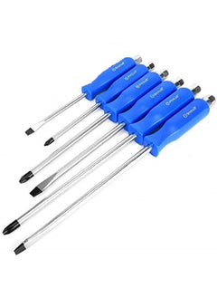 KASHTHA ENTERPRISE KASHTHA ENTERPRISE Professional Hammer Head Screwdriver Set 6 Pieces good grip Handle Chrome Steel Shaft  - Image 1