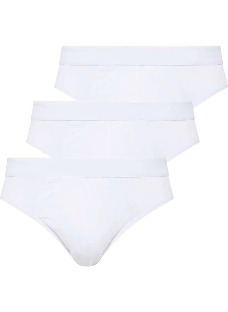 U.S. Polo Assn. BASE. Polo Assn. Men's White 3 Piece Slip Briefs