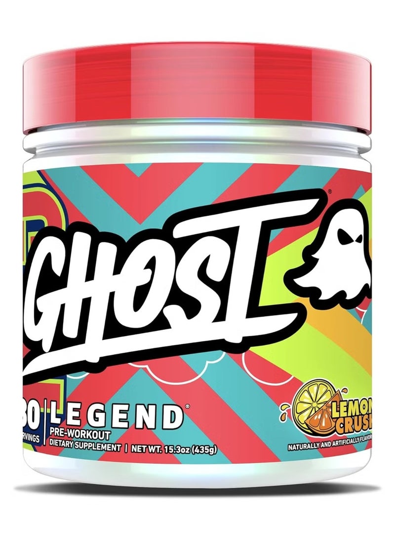 جوست Ghost Legend Pre-Workout – نكهة ليمون كرش – 435 جم - Image 3
