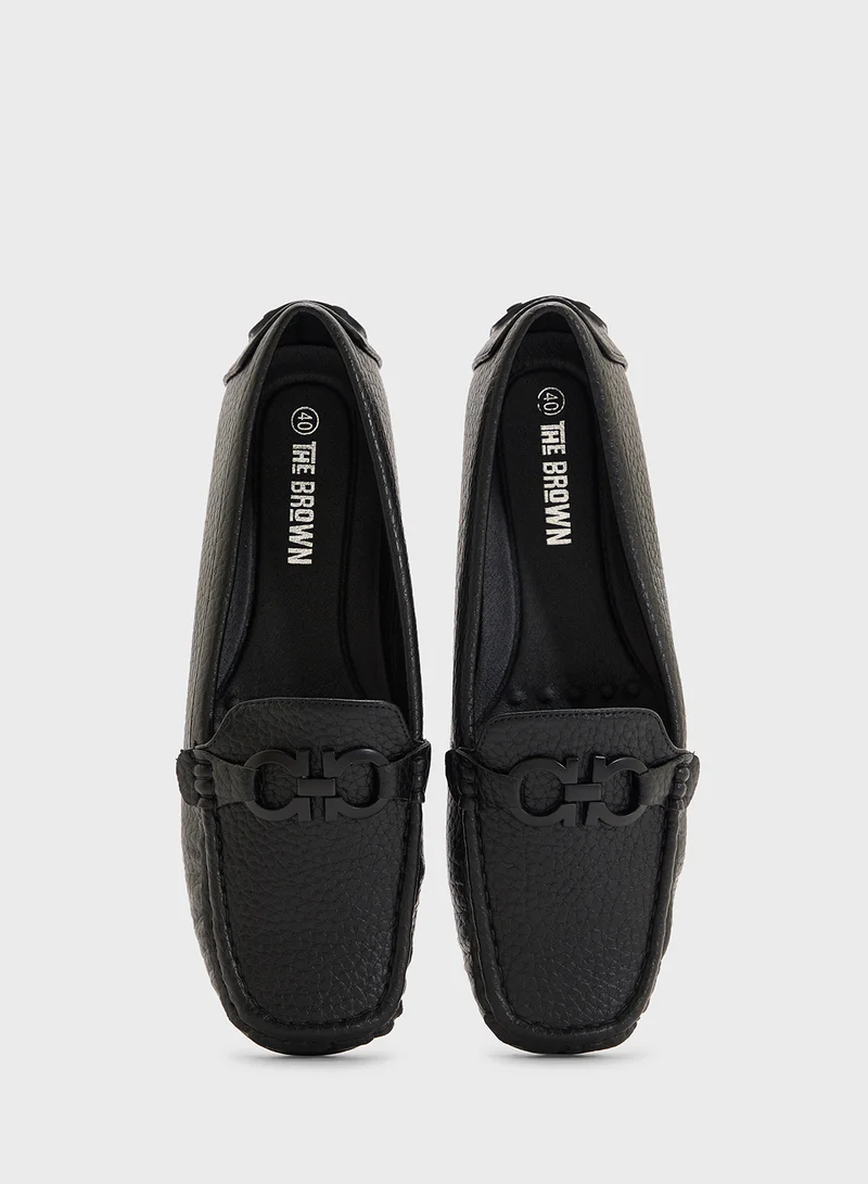 THE BROWN Ladies Driver Loafer