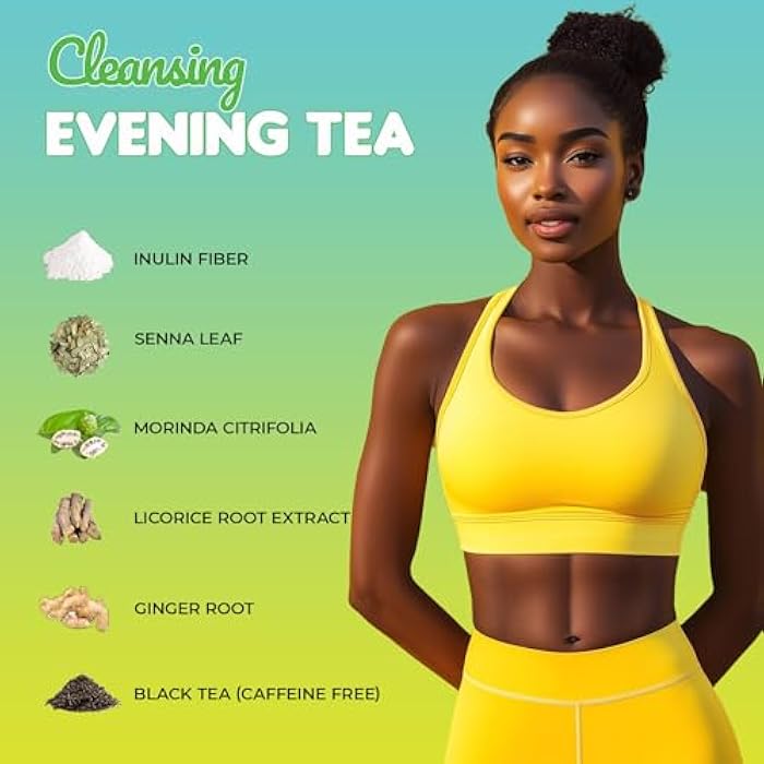 SkinnyBoost Skinny Teas Instant Tea Sticks – Cleansing Evening Tea – 14 Ct – Herbal Detox Blend with Colon and Body Cleansing Herbs – All Natural Gentle Cleanse, Reduce Bloat (Apple Cinnamon) - Image 4