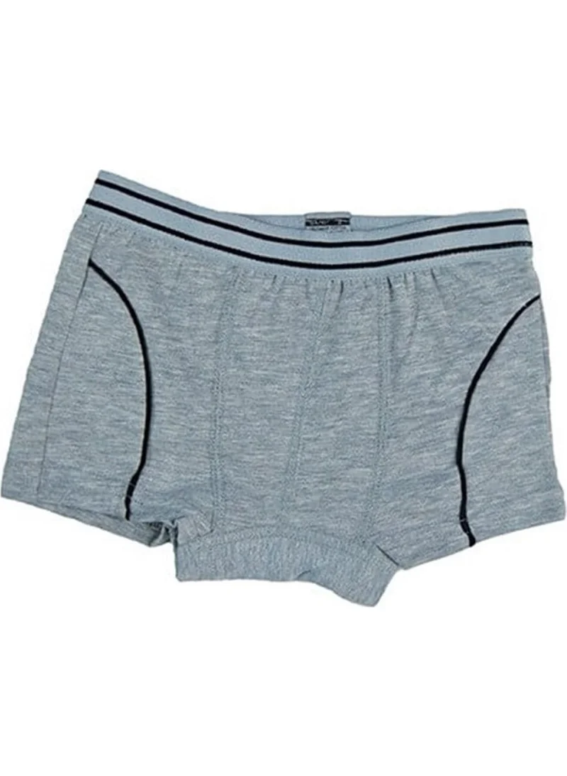 Tutku Passion Boy 6 Pack 133 Lycra Boxer - Gray - 4