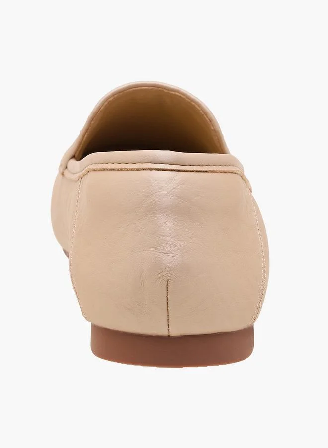 Le Confort BEIGE Women Block Heel Comfort Loafers for Women | Best Price UAE