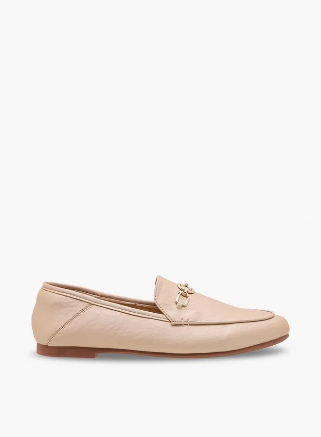 Le Confort BEIGE Women Block Heel Comfort Loafers for Women | Best Price UAE