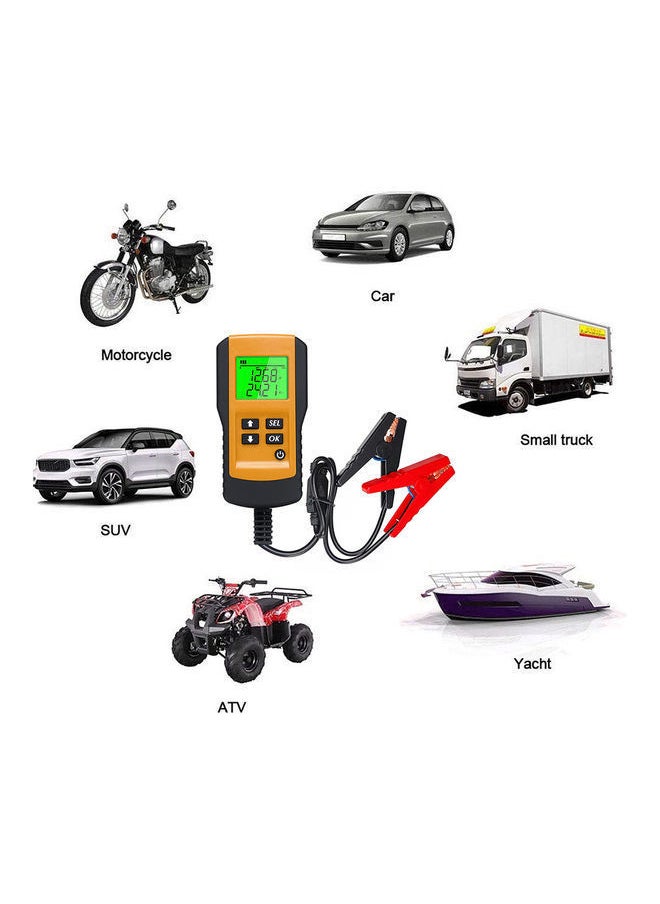 Digital 12V Car Battery Load Tester