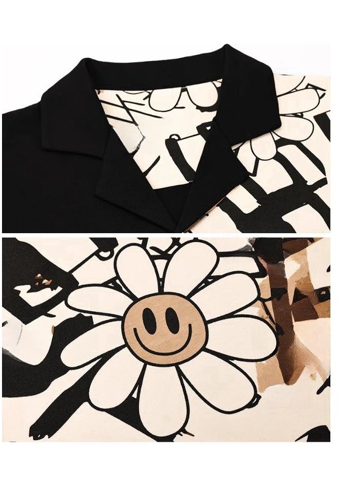 MIIOW Cotton Men's Long Sleeved And Long Pants Home Suit Set - Image 2