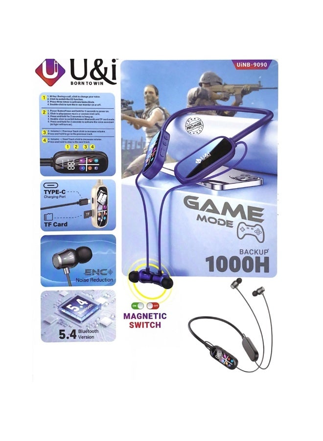 يو اند اي سماعات الرقبة اللاسلكية U&i Biker Series 1000H - Image 3