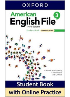 American English File Level 3 Student Book With Online Practice By Christina Latham-Koenig, Clive Oxenden  - Image 1