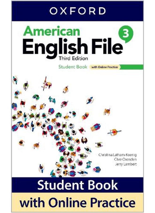 American English File Level 3 Student Book With Online Practice By Christina Latham-Koenig, Clive Oxenden  - Image 1