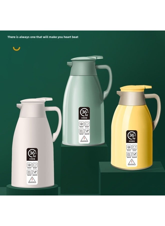 Generic - Hot Water Kettle Home Temperature Show Coffee Hot Water Kettle For Home Use-Color:Warm Display Model + Thickened Material + 48-hour Powerful Temperature Locking [xinghai Blue]-Capacity:1.0L - Image 1