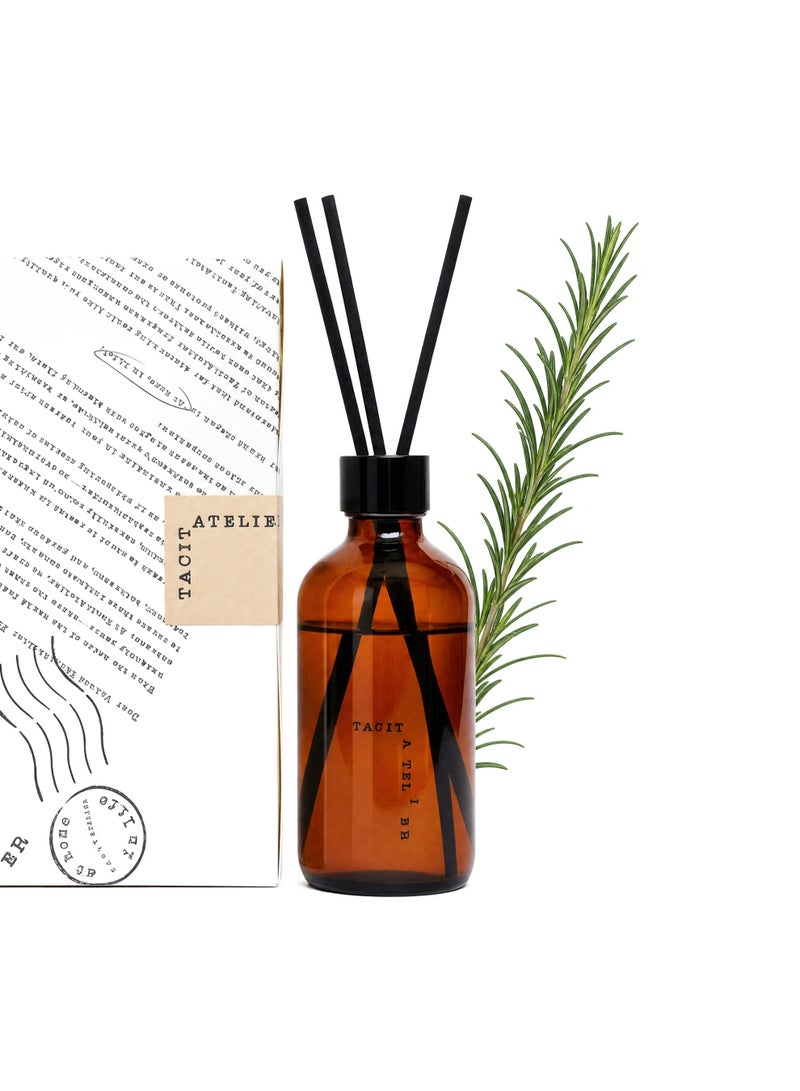 Tacit Atelier Reed Diffuser 200ml | Pure Aroma Realm - Long Lasting Home Fragrance for Bedroom, Bathroom & Office | Natural Air Freshener Gift Set - Image 1