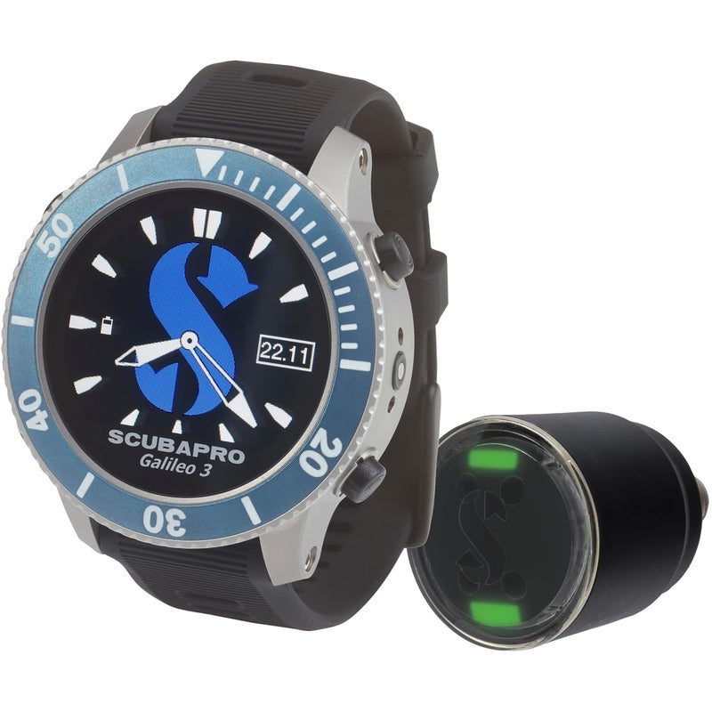 SCUBAPRO Galileo 3 Ti Dive Wrist Computer with Transmitter Smart + Pro - Image 1