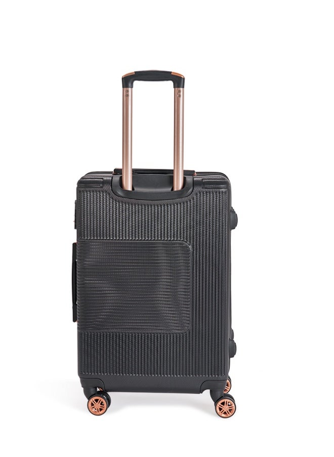 LIMRA Cabin Carry Check-In Luggage Trolley Size 20 inch Black  - Image 3