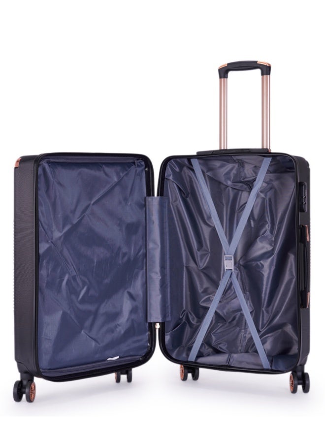 ليمرا شنطة سفر مخصصة لقمرة الطائرة بتصميم صلب و قوي مقاس 20 انش أسود - Image 5