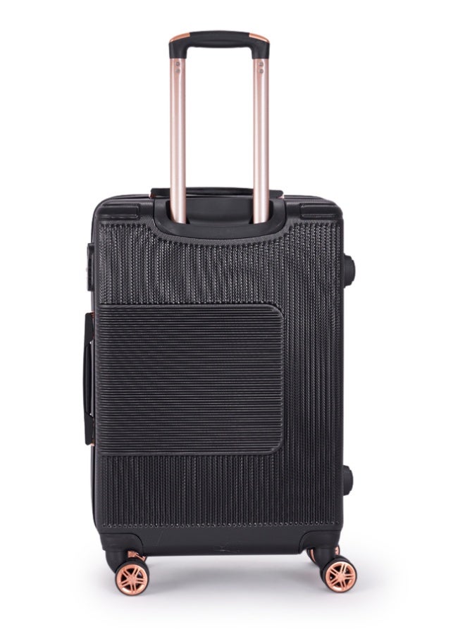 ليمرا شنطة سفر مخصصة لقمرة الطائرة بتصميم صلب و قوي مقاس 20 انش أسود - Image 3