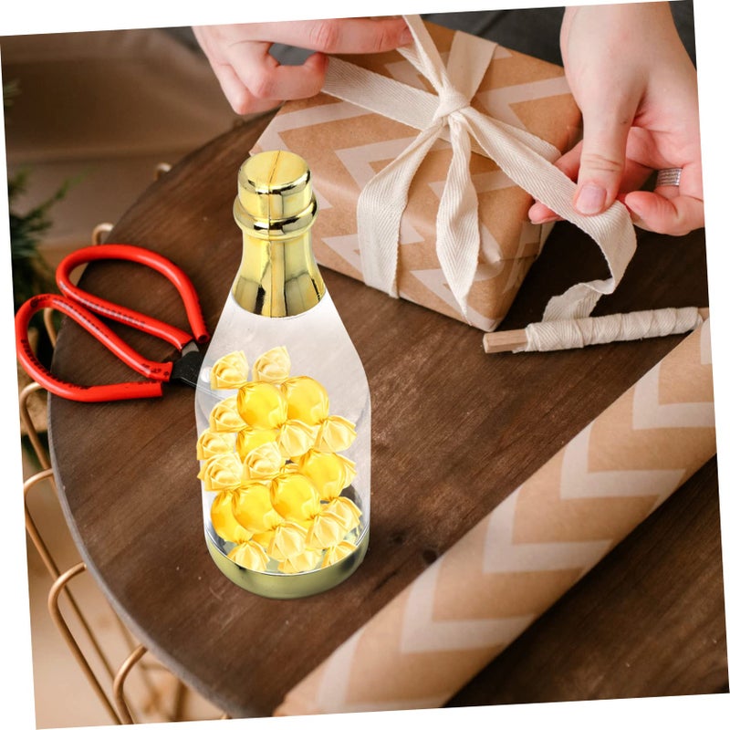 Transparent Candy Bottle Case 2 Pack Mini Favor Containers For Party Treats - Image 3