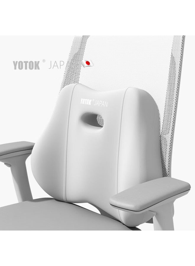 Youtengyouju Yotok (japan) Office Chair Cushion, Lumbar Support Pillow, Back Brace For Workstation, Long-sitting Aid