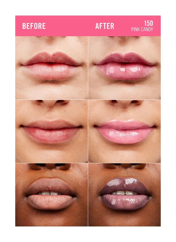 RIMMEL LONDON Thrill Seeker Glassy Gloss Lip Gloss - 150 - Pink Candy, 10ml