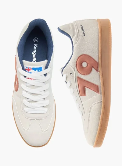 kangaROOS Men's Applique Detail Sports Shoes With Lace-Up Closure