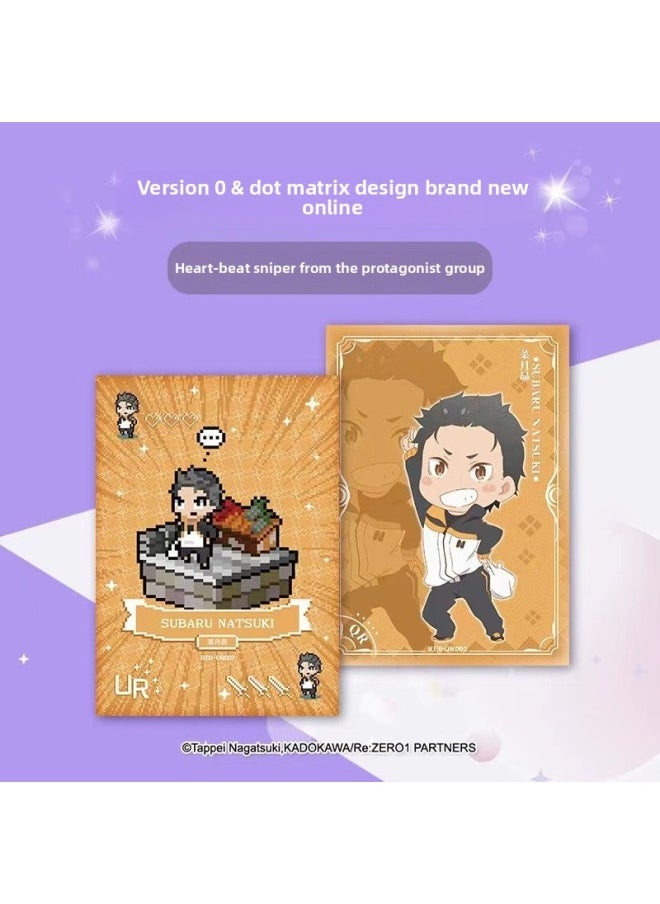 null - Card Collection Agency Re's Life In A World From Scratch Edition Commemorative Edition Rem Animation Surrounding Card-color:[2nd Bullet] Time Gap 1 Box Of 10 Packs - Image 1