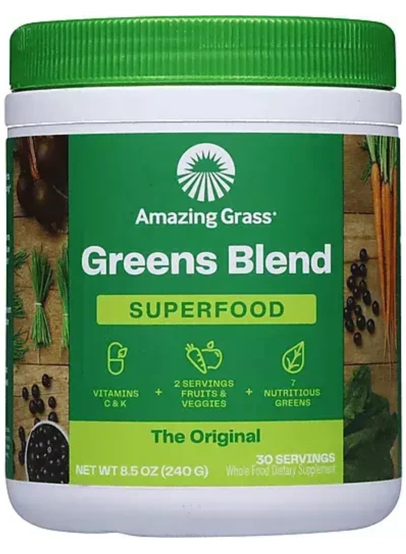 Amazing Grass Greens Blend Superfood - The Original - 8.5 oz  - Image 1