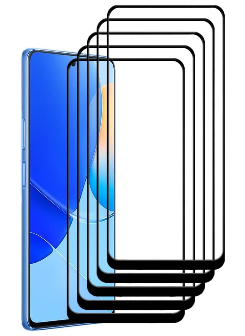 ACLIX 5 Pieces Antistatic ESD Dustproof Premium Quality High Definition Tempered Glass Screen Protector Designed For Huawei nova 9 SE - Image 1