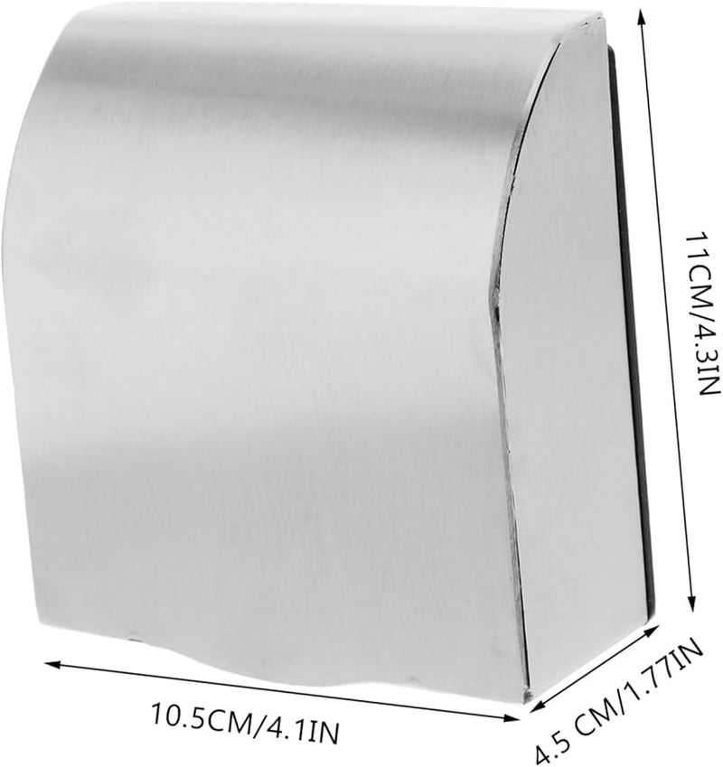 غطاء صندوق مأخذ كهربائي خارجي مقاوم للعوامل الجوية من الفولاذ المقاوم للصدأ - Image 3