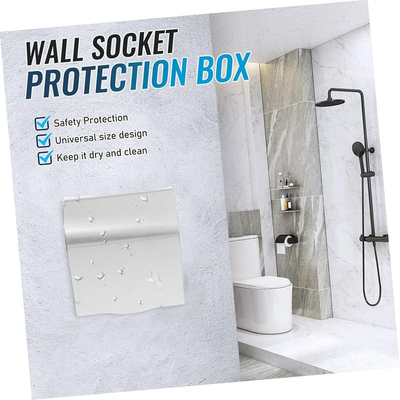 غطاء صندوق مأخذ كهربائي خارجي مقاوم للعوامل الجوية من الفولاذ المقاوم للصدأ - Image 5