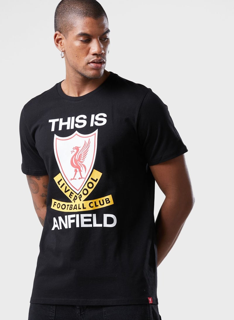 ليفربول اف سي تيشيرت بشعار ليفربول - Image 1