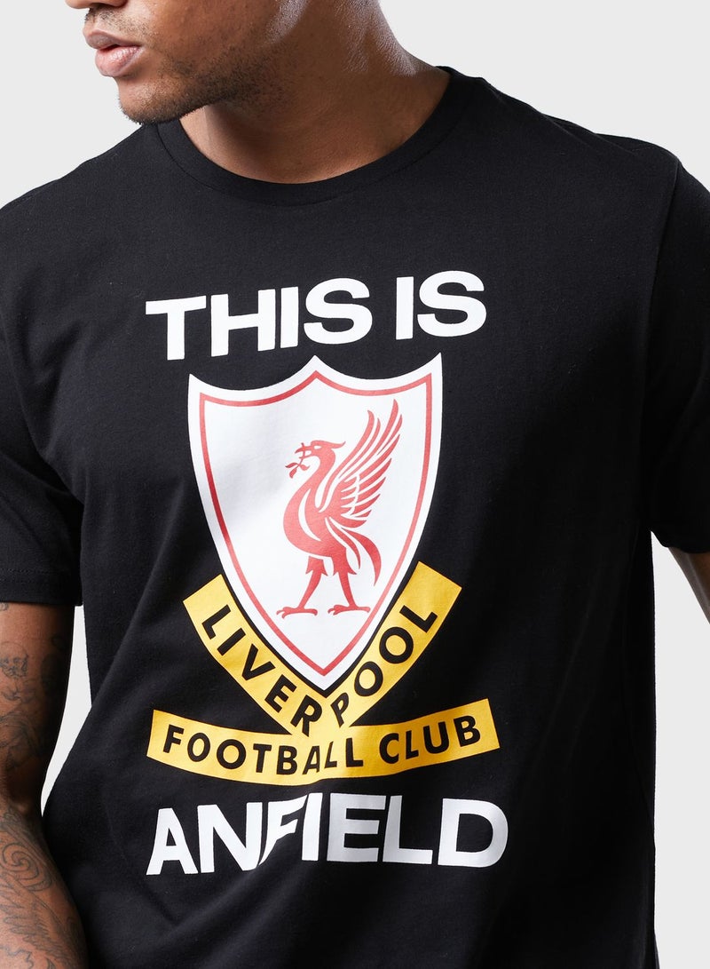 ليفربول اف سي تيشيرت بشعار ليفربول - Image 3