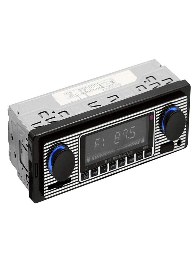 ANER Car Stereo for Bluetooth, Retro Car FM Radio Smart Player, Electronic Auto FM Radio Receiver, Hands-Free Calling, Support MP3/WMA/WAV/AUX - Image 1