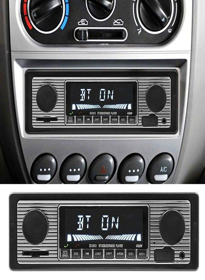 ANER Car Stereo for Bluetooth, Retro Car FM Radio Smart Player, Electronic Auto FM Radio Receiver, Hands-Free Calling, Support MP3/WMA/WAV/AUX - Image 3
