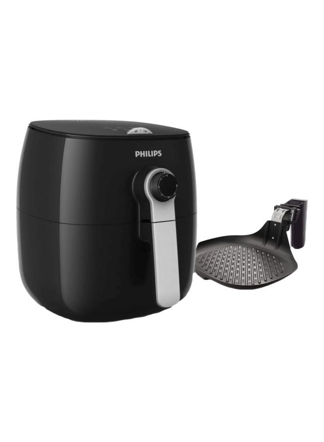 Philips Turbo With Grill Pan Air Fryer 0.8Kg 1425 W HD9623/14 Black - Image 1