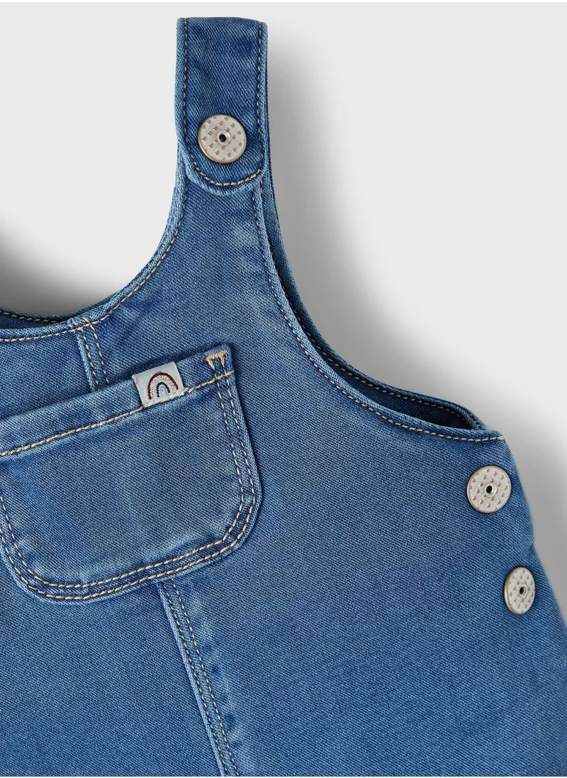 NAME IT Infant Mid Wash Denim Dungaree