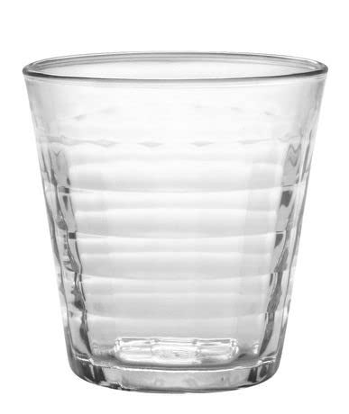 KIDZYMON Unbreakable Glass Tumbler Juice Glass Set of 6 Capacity 220 ml I Mojitto Glass Toughened Transparent Glass Tumbler Set of 6 I Size 825 CM Diameter 875 CM Height - Image 1